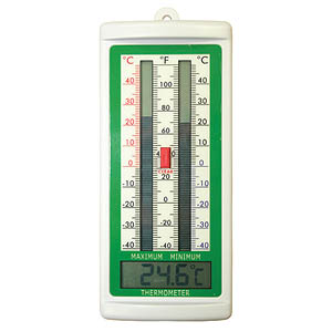 Min/Max Thermometer with LCD