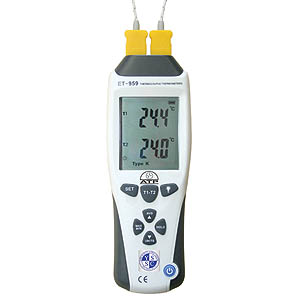 Dual K&J-Type High Accuracy Thermometer