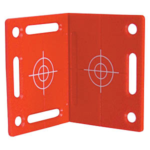 Red Right Angled Wall Target