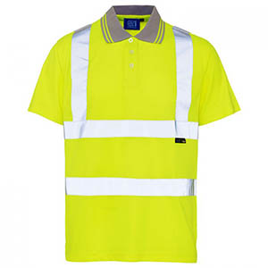 Hi-Vis Polo Shirt - Yellow