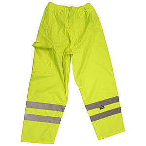 Yellow Hi-Vis Motorway Trouser - Medium