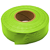 30mm x 46m PVC Flagging Tape - Green Glo