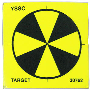 50 x 50mm Fluorescent Yellow SAV Target
