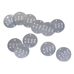 Numerical Tree Tags (100 pack)