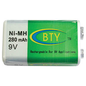 9V PP3 Rechargeable Battery