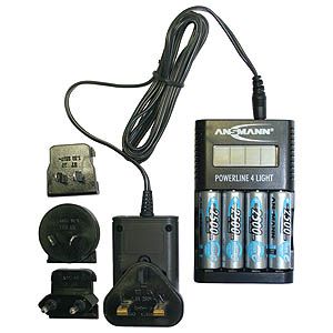 Ansmann Battery Charger with LCD