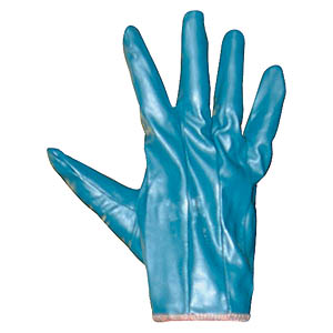 Blue Edmont Hynit Work Gloves