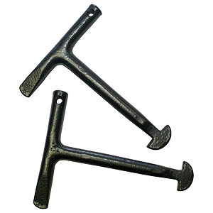 125mm 'T' Handle Manhole Keys (pair)