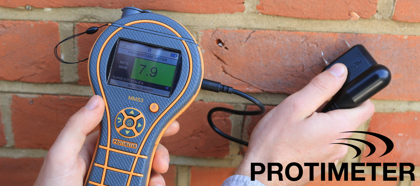 Protimeter hand-held digital moisture meters designed for a range of moisture detection applications!