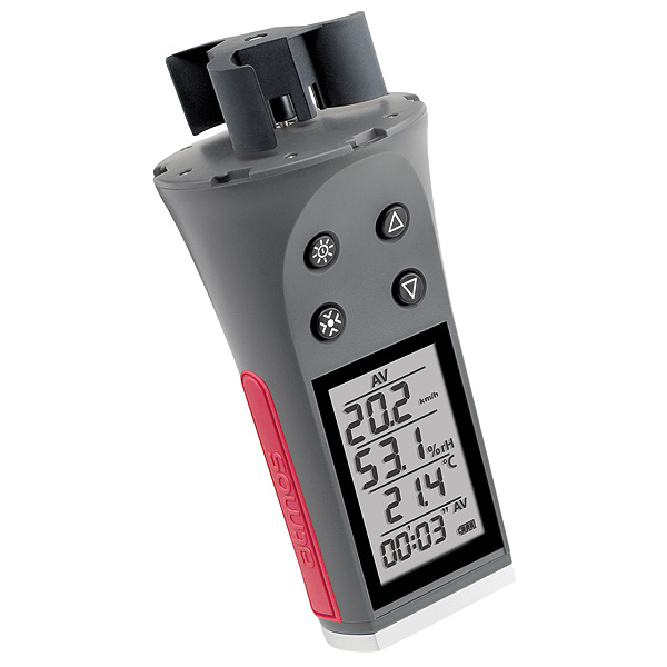 Digitale Anemometer 7-in-1, WapoRich met Touchscreen Meting van