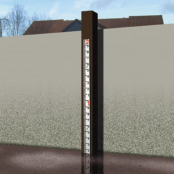 Water Height Gauge 1m Section | York Survey Supply Centre